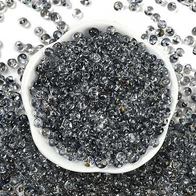 6/0 Spray Paint Glass Seed Beads SEED-H003-11E-1