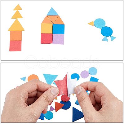 Foam Stickers Self-Adhesive Stickers DIY-NB0003-19-1