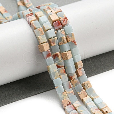 Synthetic Shoushan Stone Beads Strands G-C129-A10-01-1