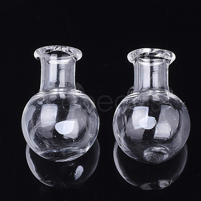 Handmade One Hole Blown Glass Globe Cover BLOW-T001-13-1