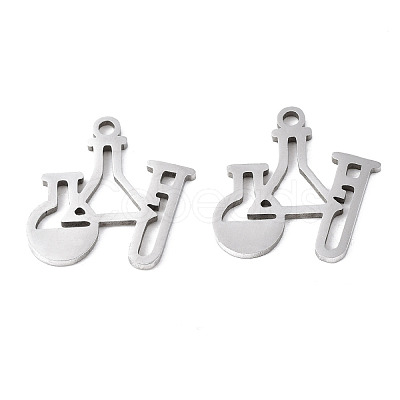 Non-Tarnish 201 Stainless Steel Charms STAS-Q240-042P-1