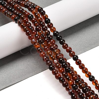 Natural Carnelian Beads Strands X-G-B079-A03-01-1