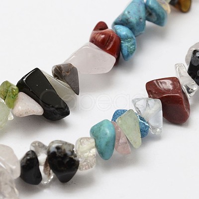 Natural Gemstone Beads Strands X-G-F328-26-1