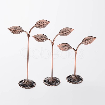 3 Pcs Iron Earring Displays Sets X-EDIS-P001-03C-1