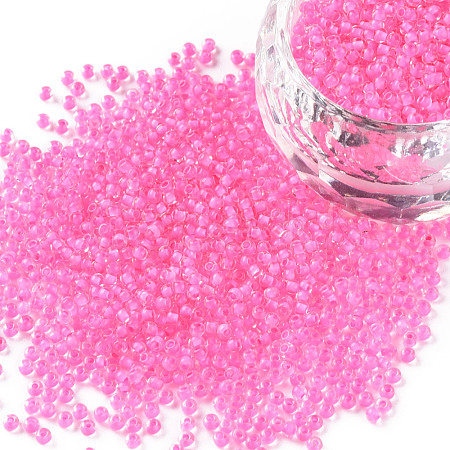 11/0 Grade A Transparent Glass Seed Beads X-SEED-N001-D-206-1