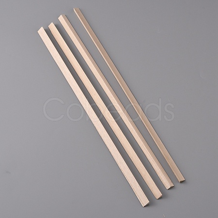 Triangle Wood Sticks DIY-WH0304-546B-1