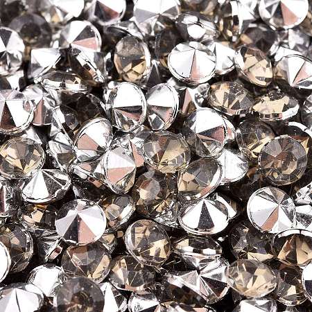 Imitation Taiwan Acrylic Rhinestone Pointed Back Cabochons GACR-A003-5mm-23-1