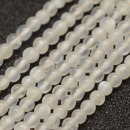 Natural White Moonstone Beads Strands G-K182-2mm-08-1