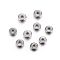 Non-Tarnish 304 Stainless Steel Spacer Beads, Flat Round, Stainless Steel Color, 4x1.2mm, Hole: 1.2mm.