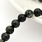 Natural Kambaba Jasper Beads Strands, Round, 8mm, Hole: 1mm, about 24pcs/strand, 7.5 inch