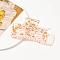 Plastic Claw Hair Clips for Women Girls, Pumpkin, 85x48x40mm