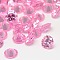 Cubic Zirconia Cabochons, Grade A, Faceted, Diamond, Pearl Pink, 5x3mm