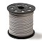 Glitter Powder Faux Suede Cord, Faux Suede Lace, Dark Gray, 3mm, 100yards/roll(300 feet/roll)