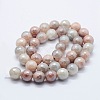 Electroplated Natural Imitation Sunstone Gemstone Beads Strands G-G749-06B-10mm-2