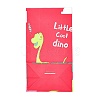 Dinosaur Pattern Eco-Friendly Kraft Paper Bags AJEW-M207-E01-03-2