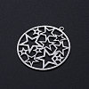 201 Stainless Steel Filigree Charms STAS-T049-T692-1-2