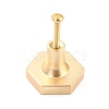 Hexagon with Marble Pattern Brass Box Handles & Knobs DIY-P054-C04-3