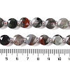 Natural African Bloodstone Beads Strands G-N342-12-5