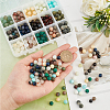  375Pcs 15 Styles Natural & Synthetic Gemstone Beads G-NB0003-87-3