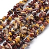 Natural Mookaite Beads Strands G-P332-61-1