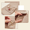 Lint Cloth Jewelry Gift Pouches with Snap Fastener ABAG-WH0045-08A-4