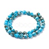 Synthetic Gold Line Turquoise Beads TURQ-F016-03B-03-2