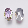 K9 Glass Rhinestone Pendants GLAA-K034-C01-2