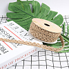 Burlap Braided Lace Ribbons HULI-PW0002-065A-1