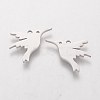 304 Stainless Steel Charms STAS-Q201-T129-2