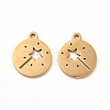 201 Stainless Steel Charms STAS-E188-08G-1