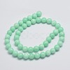 Natural Malaysia Jade Beads Strands G-A146-8mm-B06-2