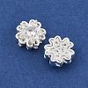 Rack Plating Brass Micro Pave Cubic Zirconia Beads KK-F879-05S-2