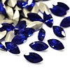 Faceted Horse Eye Glass Pointed Back Rhinestone Cabochons RGLA-A011-4x8mm-S06-1
