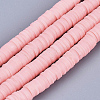 Handmade Polymer Clay Beads X-CLAY-R067-8.0mm-18-2
