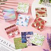  100 Sheets 10 Styles Paper Earring Display Cards CDIS-TA0001-18-7