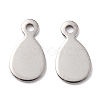 201 Stainless Steel Charms STAS-K217-88-1