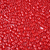 Opaque Baking Paint Glass Seed Beads SEED-T008-02K-3