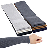 BENECREAT 6Pcs 6 Colors Polyester Elastic Ribbing Fabric for Cuffs DIY-BC0006-53A-1