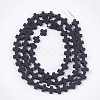 Spray Painted Non-magnetic Synthetic Hematite Beads Strands G-T116-18A-17-2