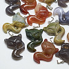 Natural Agate Pendants G-T122-17-1