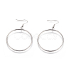 Tarnish Resistant 304 Stainless Steel Dangle Earrings EJEW-L222-14P-1