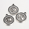 Tibetan Style Alloy Pendants TIBEP-5446-AS-LF-2