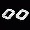 CCB Plastic Imitation Pearl Linking Rings CCB-Q091-012-3