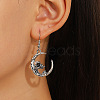 Tibetan Style Alloy Dangle Earrings PW-WG19797-01-2