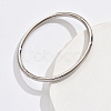 Non-Tarnish Stainless Steel Plain Bangles JJ8436-1-1