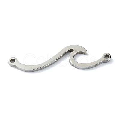 Non-Tarnish 304 Stainless Steel Connector Charms STAS-C097-59P-1