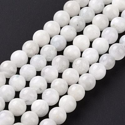 Natural Rainbow Moonstone Beads Strands G-I249-B04-01-1