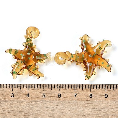 Handmade Lampwork Pendants LAMP-C015-02D-1