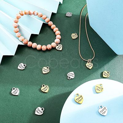 SUPERFINDINGS Tibetan Style Alloy Charms TIBEP-FH0001-04-LF-1