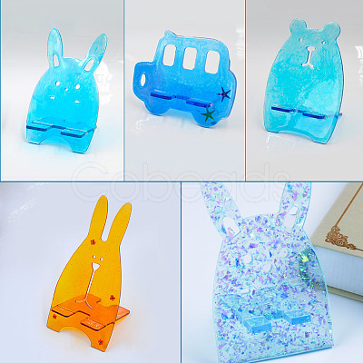 Cartoon Mobile Phone Holder Silicone Molds Sets DIY-TA0008-85-1